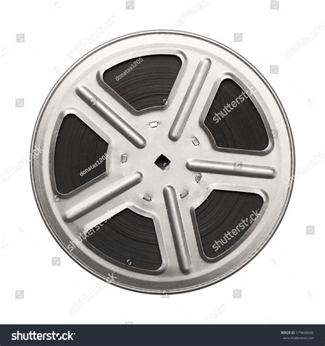 Film Reel Isolated On White Background Stock Photo 579646696 | Shutterstock