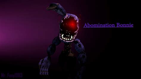 Sfmfnafposter Abomination Bonnie By Mrclay1983 On Deviantart