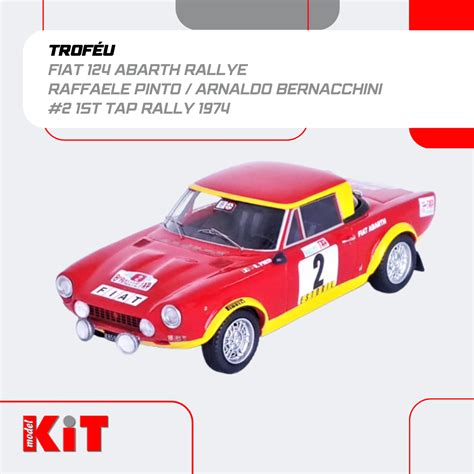 Fiat Abarth Rallye Raffaele Pinto Arnaldo Bernacchini St