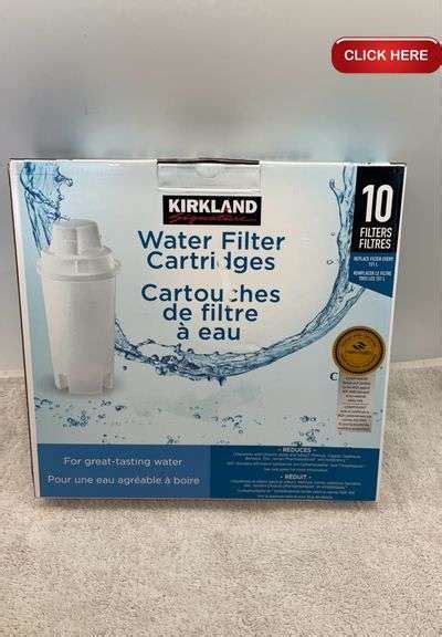 Kirkland Water Filter Cartridges 10 Rideau Auctions