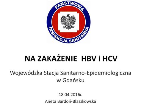 Na Zaka Enie Hbv I Hcv Wojew Dzka Stacja Sanitarno Epidemiologiczna W