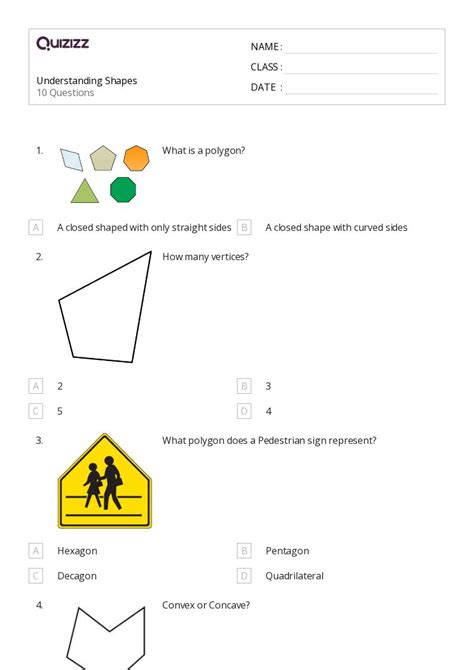 50 Decomposing Shapes Worksheets For 8th Class On Quizizz Free And Printable