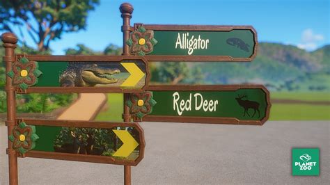 Make Directional Signs Like Real Zoos With Billboards Planet Zoo