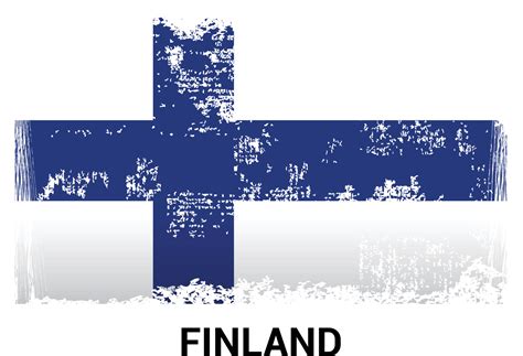 Finland flag design vector 13371643 Vector Art at Vecteezy