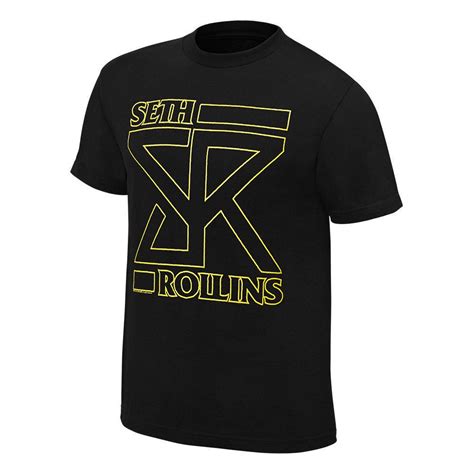 Wwe Seth Rollins Official New Licensed Authentic Adult Mens T Shirt Large