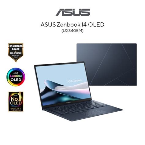 ASUS Zenbook 14 OLED UX3405M Price In Malaysia Specs RM5999