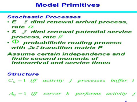 Model Primitives