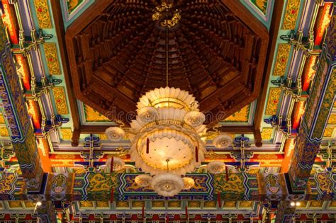 Chinese Lamp In A Temple Stock Photo Image Of Tone Cultural 11171008