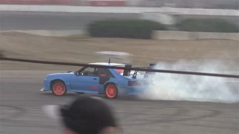 Fox Body Mustang Drifting At Driftoberfest Youtube