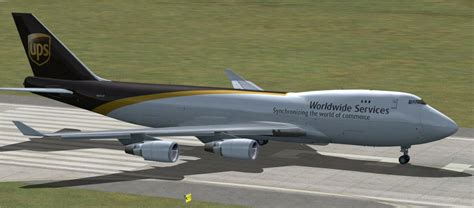 UPS Boeing 747-400F for FSX