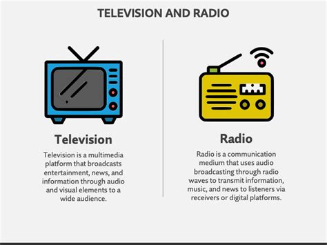 Television And Radio PowerPoint And Google Slides Template PPT Slides