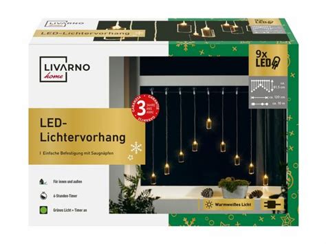 Livarno Home Led Lichtervorhang St Ck Von Lidl Ansehen