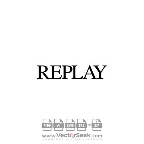 Replay New Logo Vector - (.Ai .PNG .SVG .EPS Free Download)