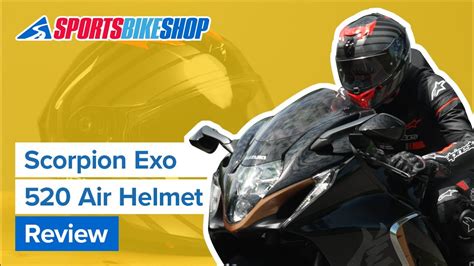 Scorpion Exo Air Motorcycle Helmet Review Sportsbikeshop Youtube