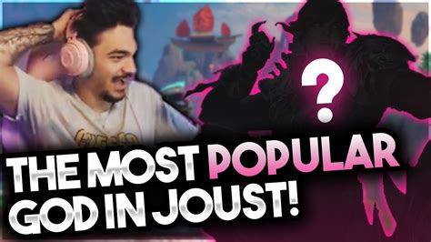 Playing The Most Popular God In Joust Ranked Joust Smite Youtube