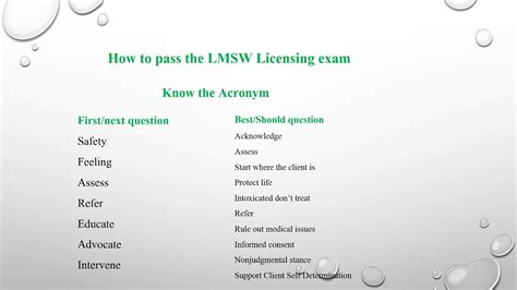 How To Pass The LMSW Exam YouTube