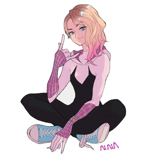 Spider Gwen And Gwen Stacy Render By Dreamyue On Deviantart