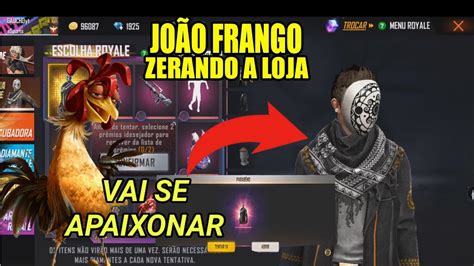 Joao Frango Zerando Loja Escolha Hoyale Free Fire J O Frango Free Fire