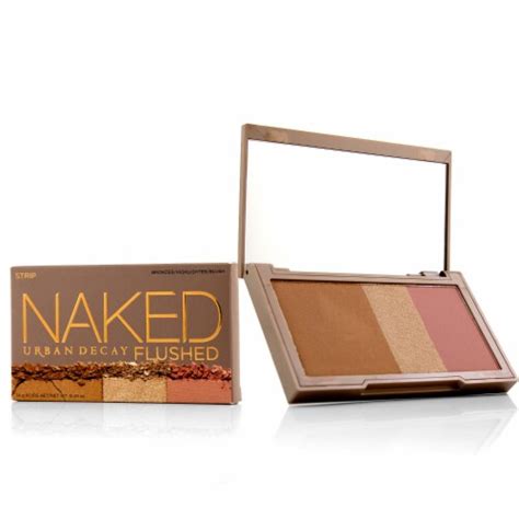 Urban Decay Naked Flushed Strip 1x Blush 1x Bronzer 1x Highlighter