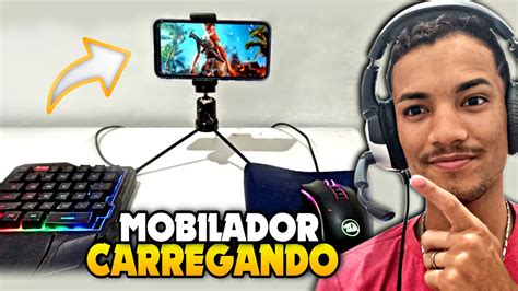 JOGANDO CARREGANDO No MOBILADOR O CONVERSOR DE TECLADO E MOUSE Mix