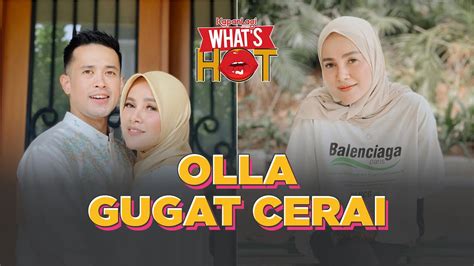 Olla Ramlan Resmi Gugat Cerai Aufar Hutapea Youtube