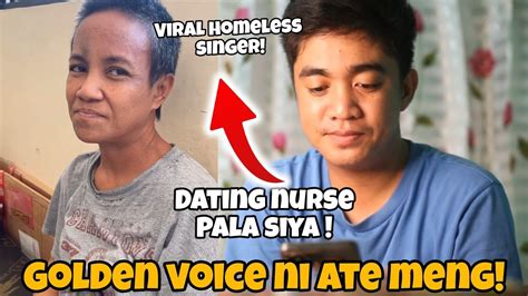 Viral Homeless Singer At Dating Nurse Na Si Ate Meng Ang Ganda Pala Ng