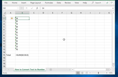 4 Ways To Convert Text To Number In Excel