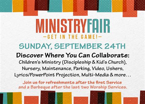 Ministry Fair – We are The Cityline Church