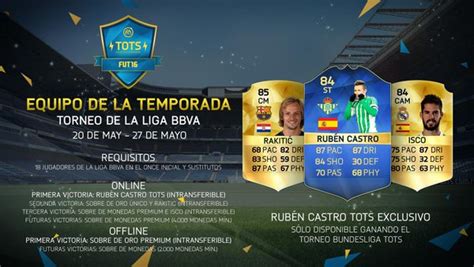 Torneo Fut Liga Bbva Tots Cup Todo Ultimate Team