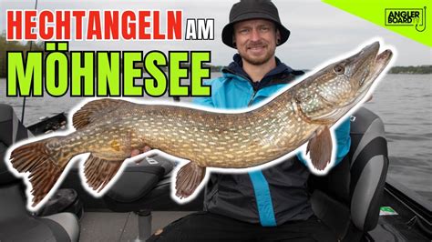 Hecht Angeln Am M Hnesee Talsperre Im Sauerland Anglerboard Tv Youtube