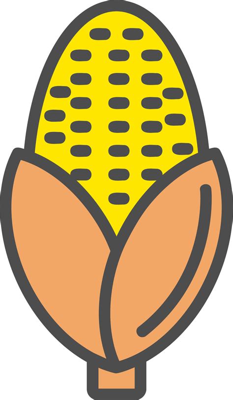 Corn Vector Icon 15782593 Vector Art At Vecteezy