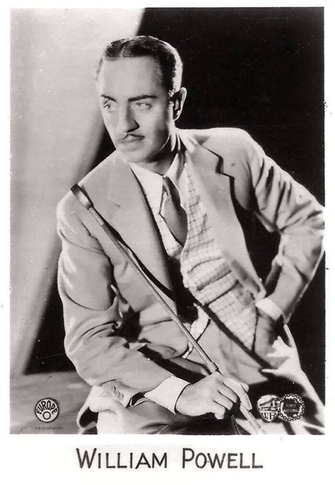 I Just Adore William Powell Hooray For Hollywood Golden Age Of