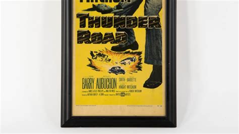 Thunder Road Poster at The Road Art Collection 2017 as W90 - Mecum Auctions