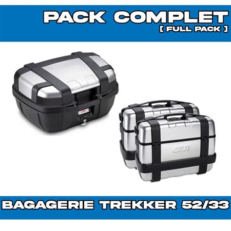 Pack Bagagerie Givi Trekker L Alu Pour Transalp Xl