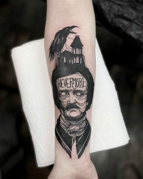 101 Best Edgar Allan Poe Tattoo Ideas You'll Have To See To Believe!