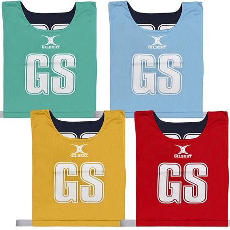 Gilbert Reversible Netball Bibs