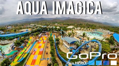 Biggest Water Park Aqua Imagica India Gopro Hero 5 Youtube