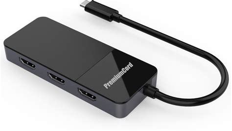 Premiumcord Adapt R Usb C Dp Na Xhdmi Triple K Mst Adapt R