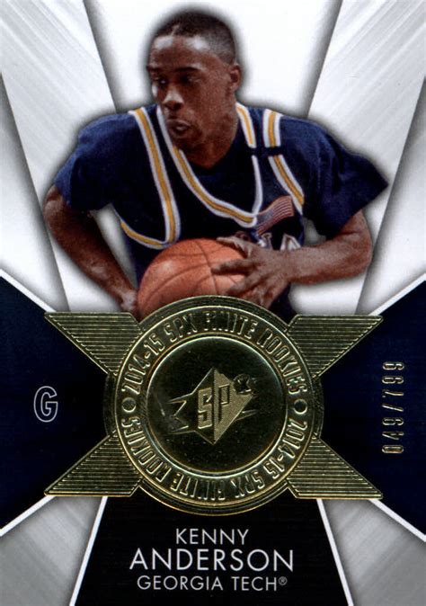 2014 15 SPx Finite Legends FKA Kenny Anderson 799 NM MT EBay