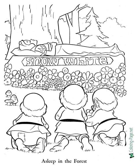 Snow White Coloring Pages - Fairy Tales