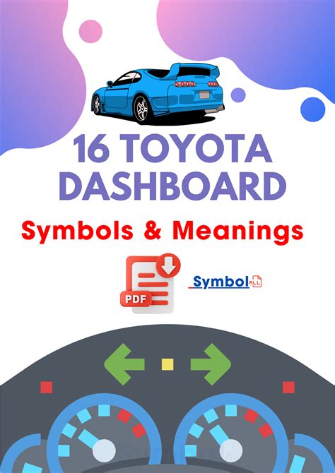 Toyota Dashboard Symbols And Meanings PDF - Symbol All