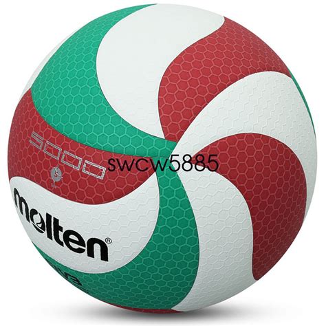 Molten Volleyball Ball PU Leather Official Size 5 Molten V5M 5000 ...