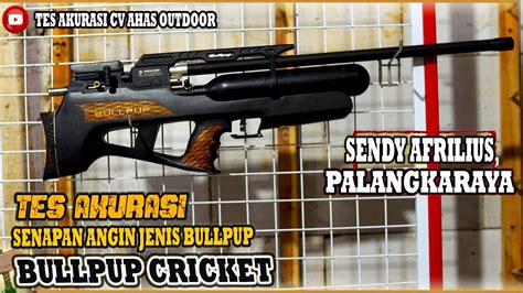 Tes Akurasi Bullpup Cricket Pesanan Sendy Afrilius Jual Senapan Angin