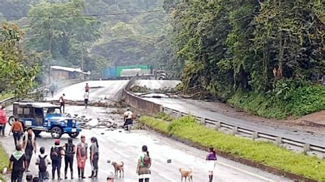 El 20 De Colombia Está Afectado Por Bloqueos Y Retenes Ilegales De