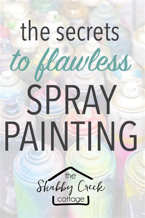 EVERYTHING YOU NEED TO KNOW ABOUT SPRAY PAINT