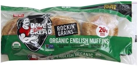 Daves Killer Bread Organic Rockin Grains English Muffins Ea