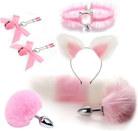 Anal Plug Butt Plug Pcs Set Sex Fox Tail Anales Plug Toys Plugs Metal