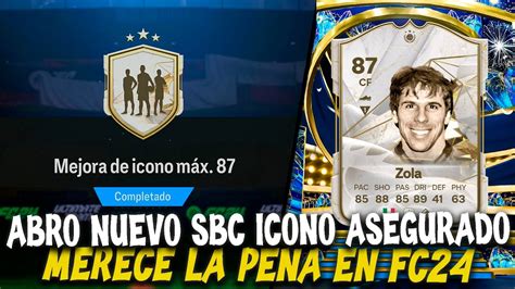 ABRO NUEVO SBC ICONO MAX 87 ASEGURADO MERECE LA PENA En EA SPORTS FC