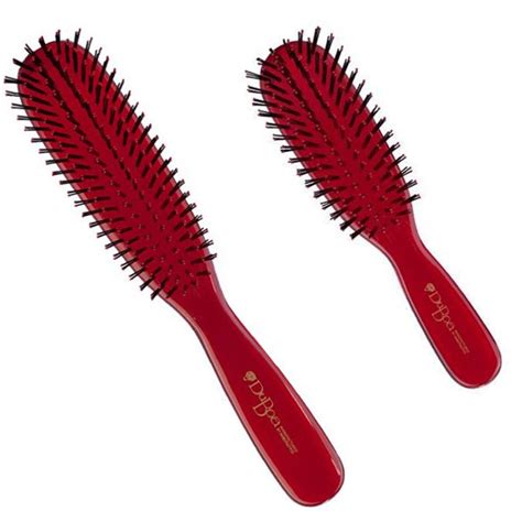 Duboa Brush Red Duo Large And Medium Made In Japan On Line Hair Depot