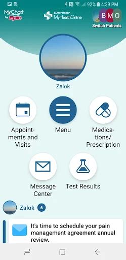 Download Sutter Health My Health Online - Appcracy